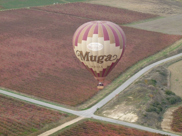 Globo sobre los caminos